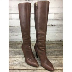 VIA SPIGA sz 7 Pointed Tall Knee High Boots